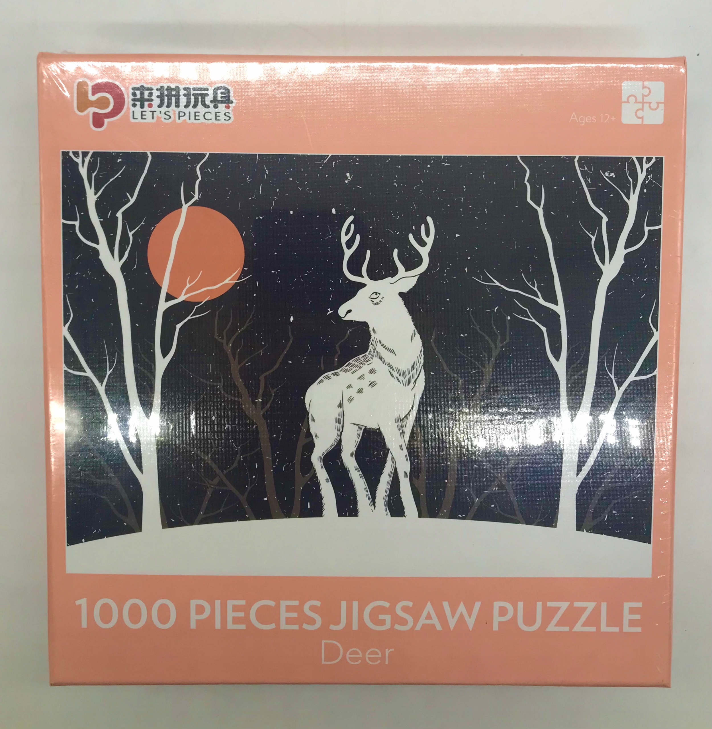 Puzzle 1000 Let's piece deer EAN (GTIN) 8738599005381