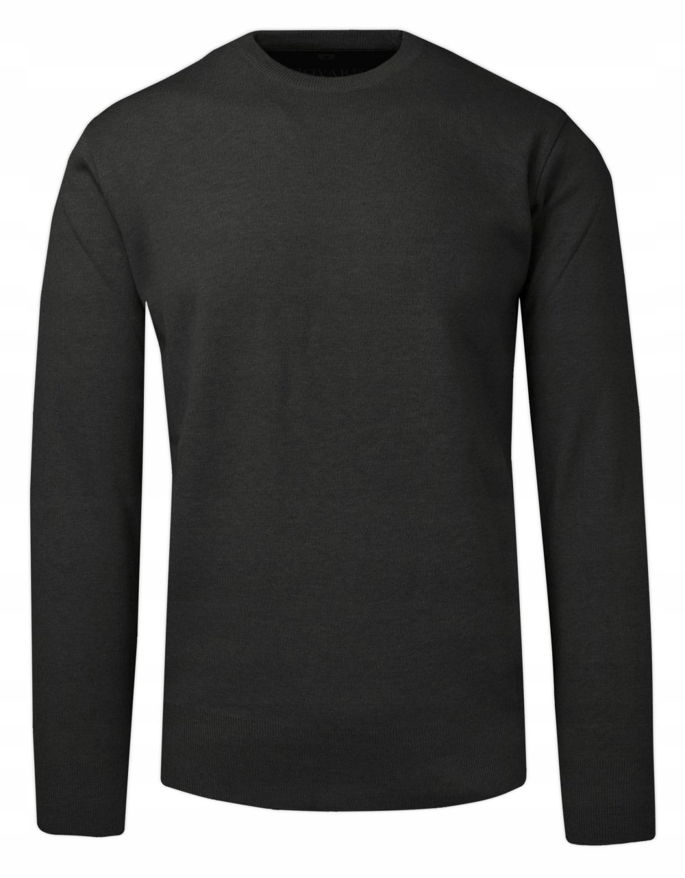 Popelavý vlněný svetr Hovard XXL