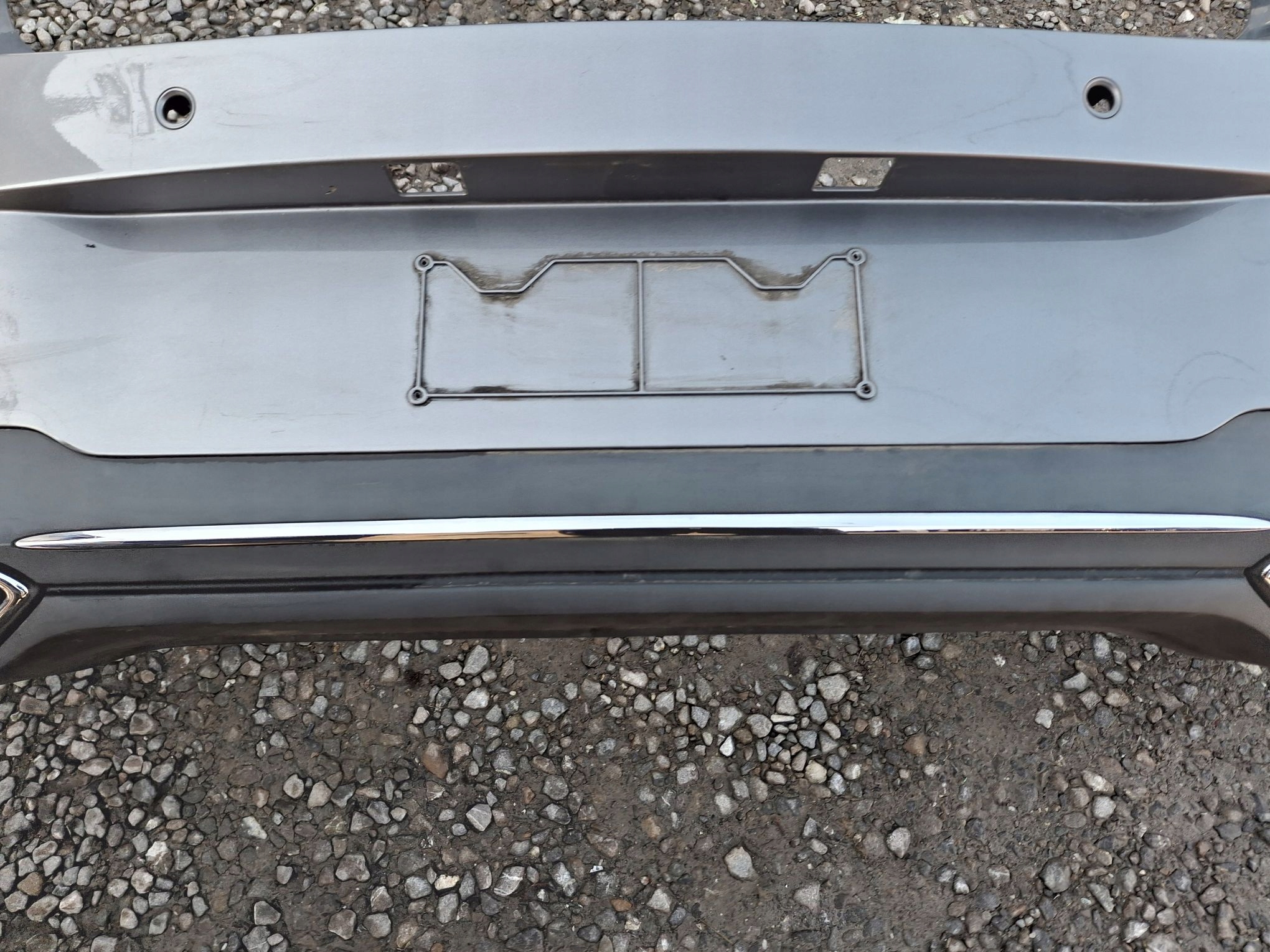 bumper rear MERCEDES CLA W118 2019R->