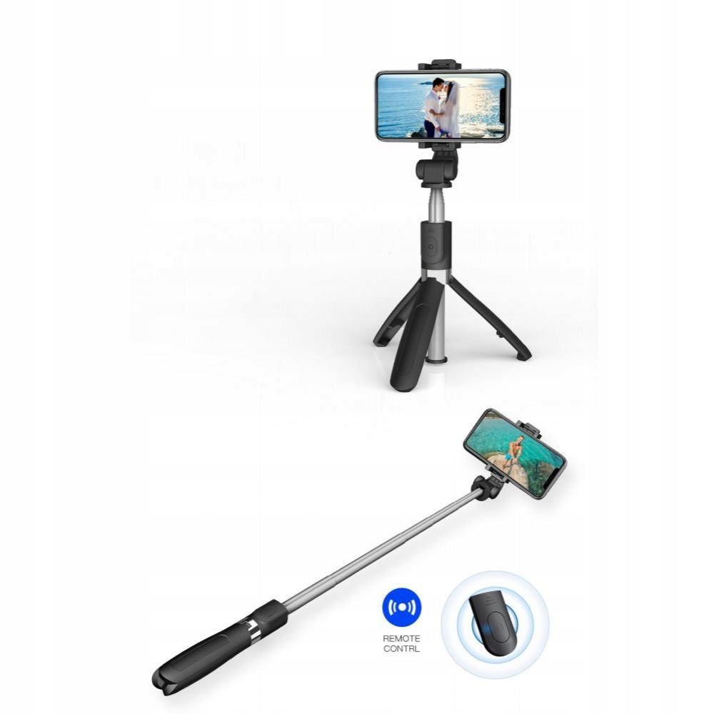 MONOPOD KIJEK DO ZDJĘĆ SELFIE STICK TRIPOD + PILOT Kod producenta L01s