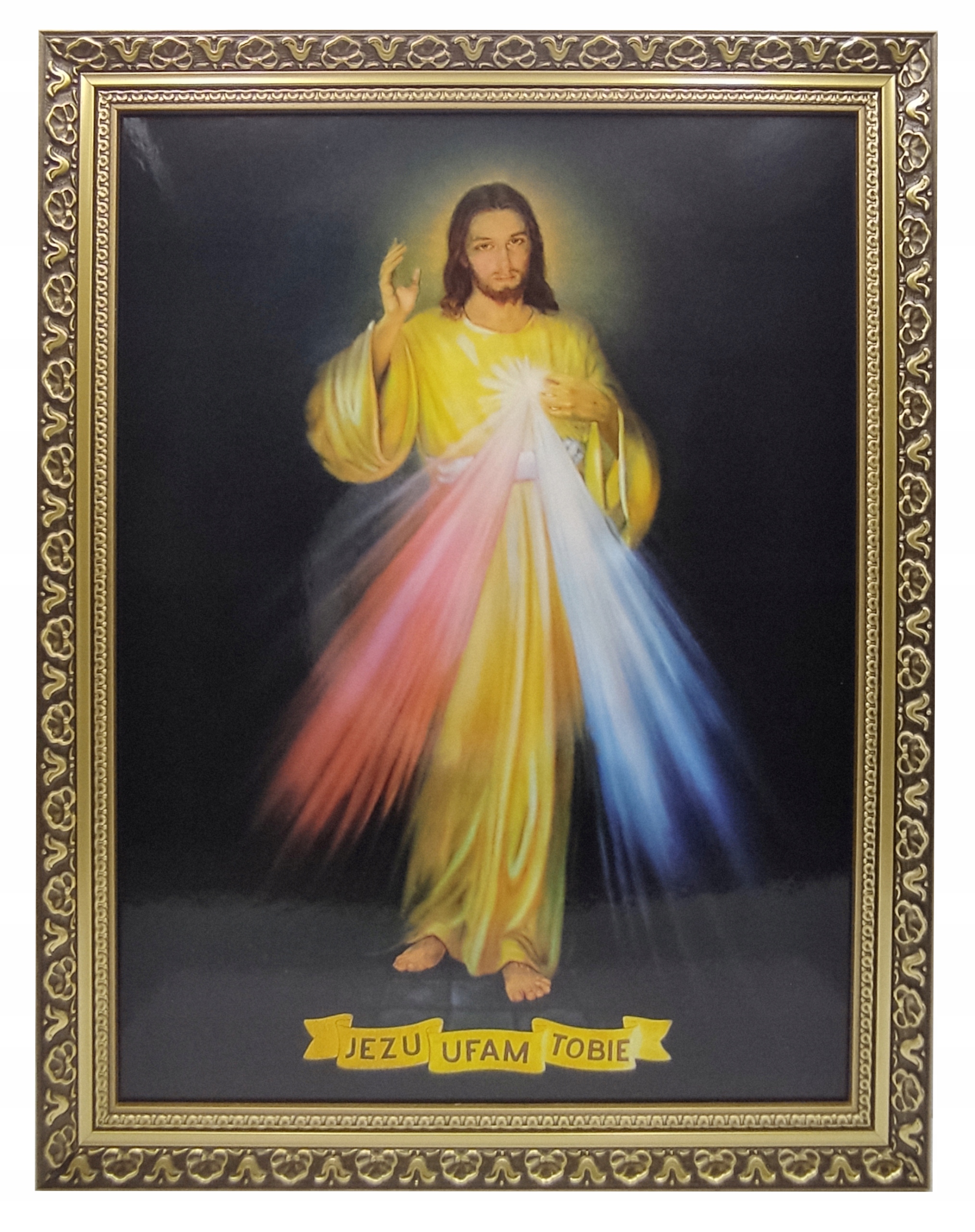 Jezu Ufam Tobie Jezus Święty Obrazek Na Ścianę