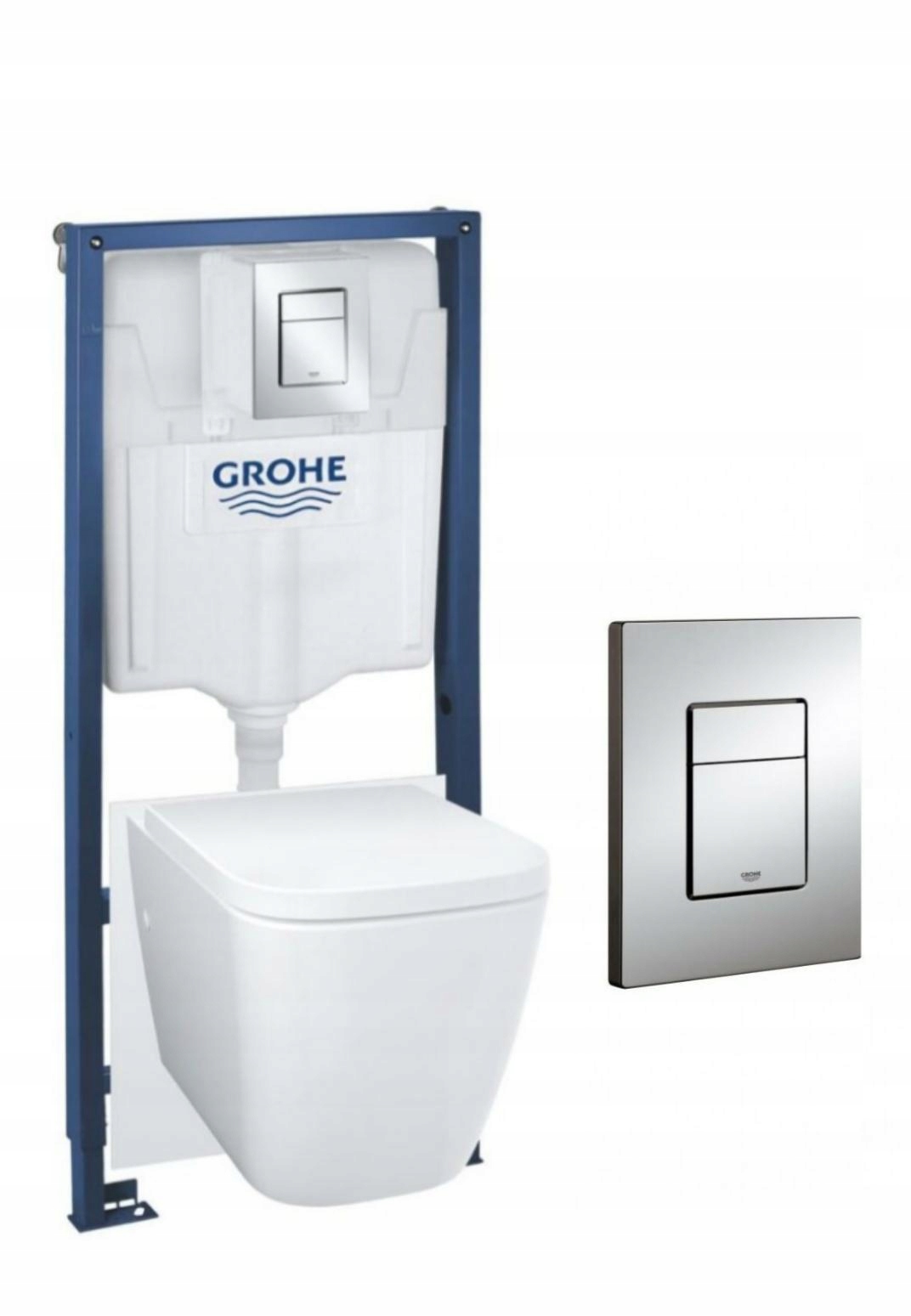 Zestaw Podtynkowy Wc Grohe Solido Z Miską Grohe