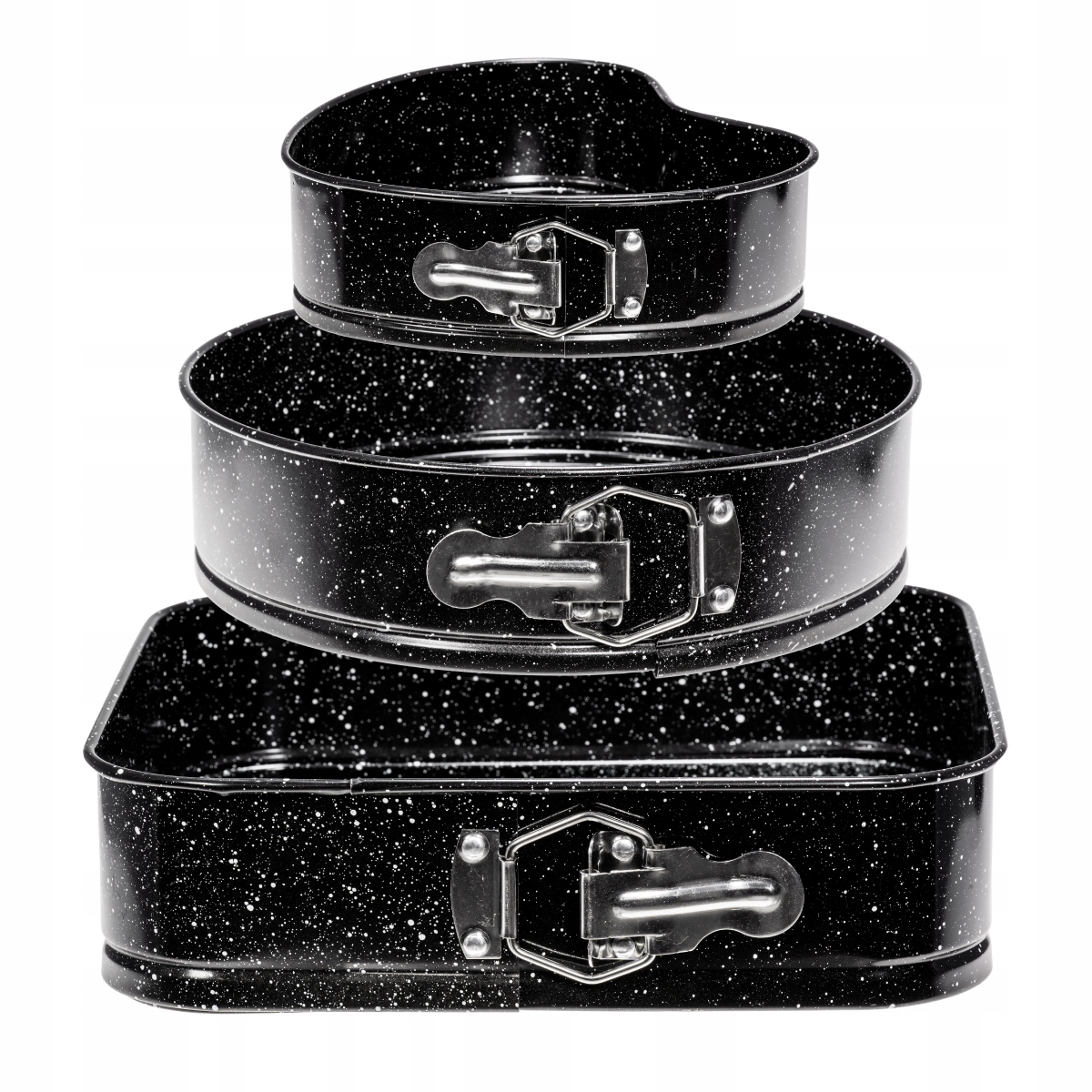 KOMPLET 3 TORTOWNIC FORMA BLACHA PIECZENIE CIASTA Rodzaj zestaw tortownic