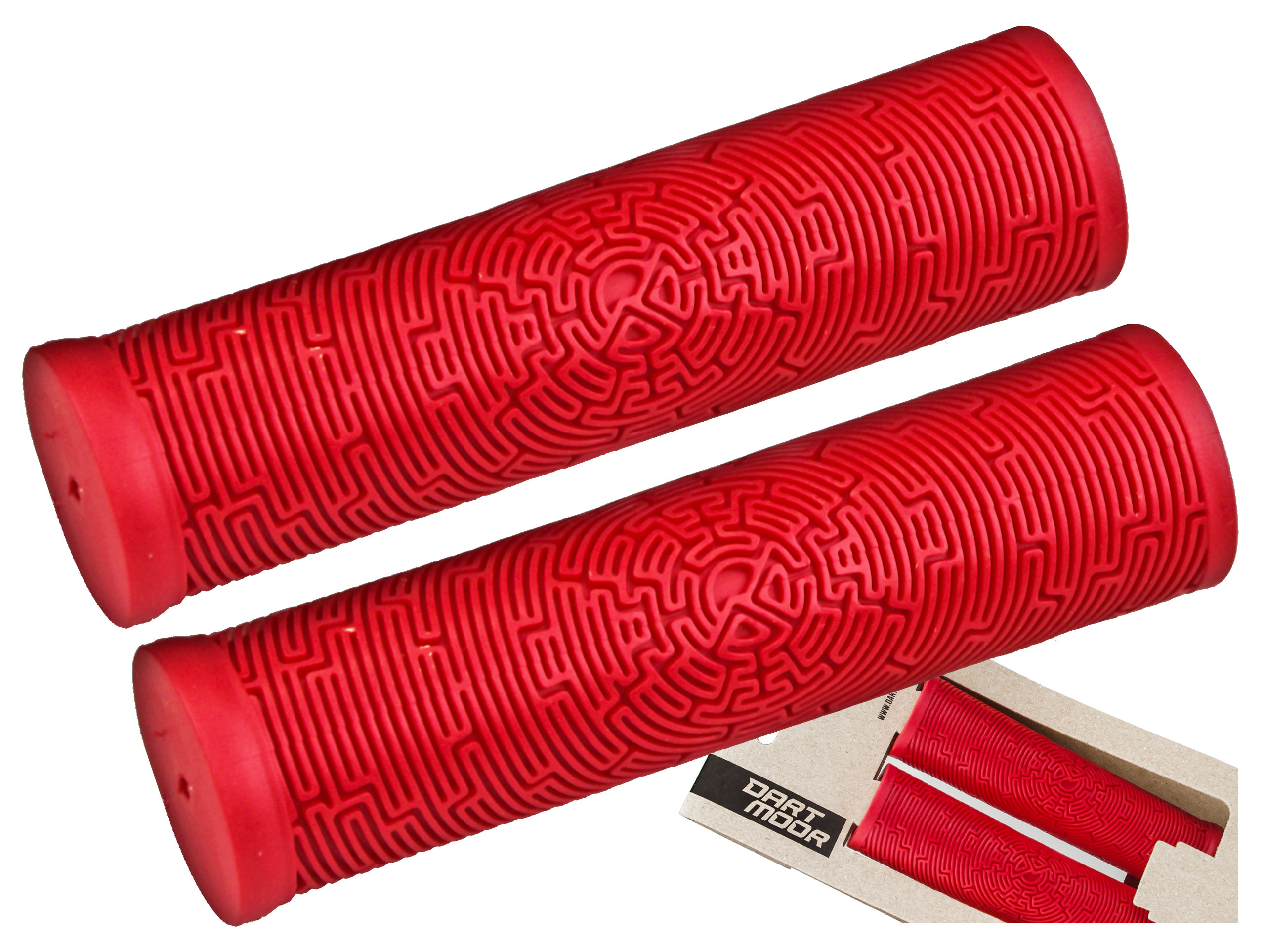 

Gripy Chwyty Dartmoor Maze Lite Red 125 MM