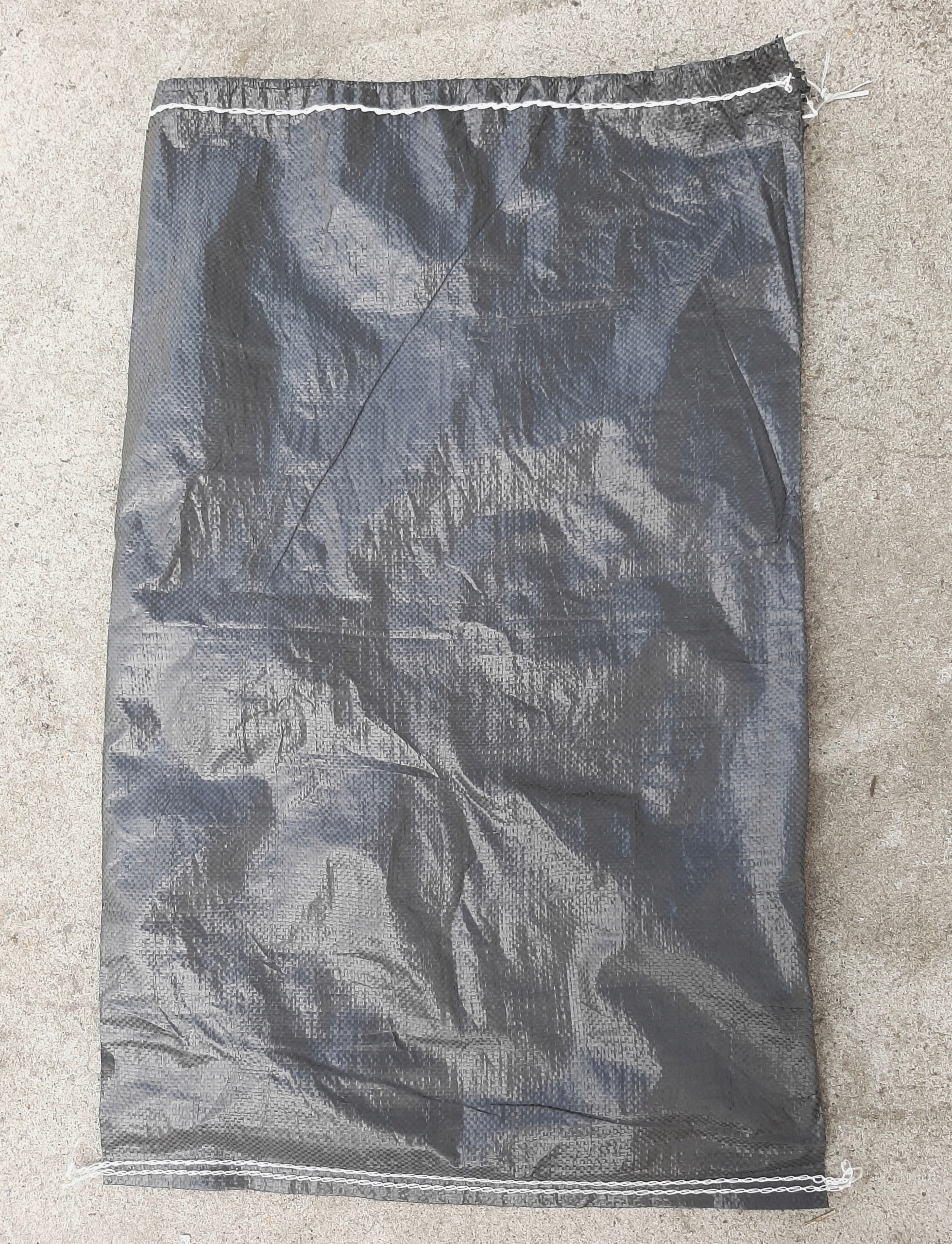 WORKI NA WĘGIEL GRUZ EKOGROSZEK - Z ZACIĄGIEM - MOCNE - 25kg 50x80 - SZYTE Marka inny