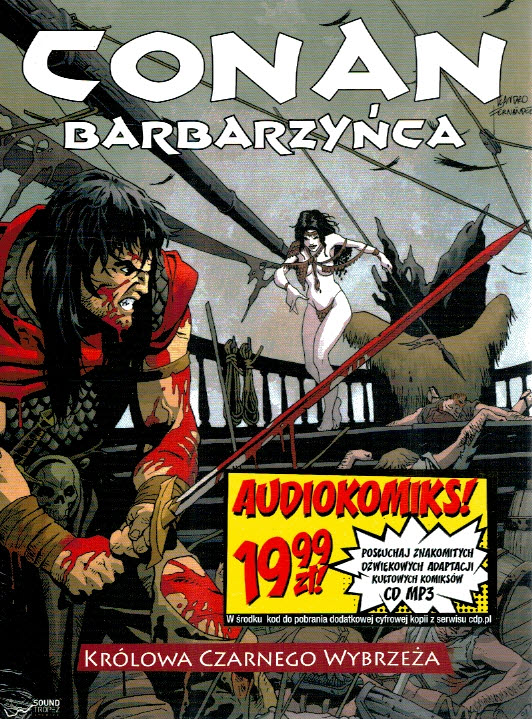 Conan Barbarzyńca Królowa Czarnego Wybrzeża CD MP3