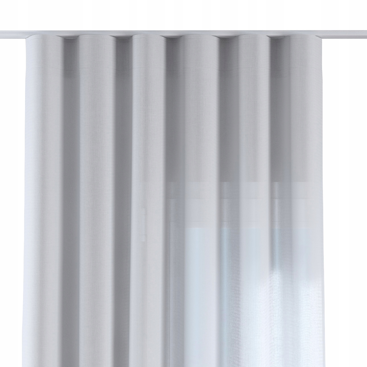 Záves na páske wave 130 x 245 cm biely