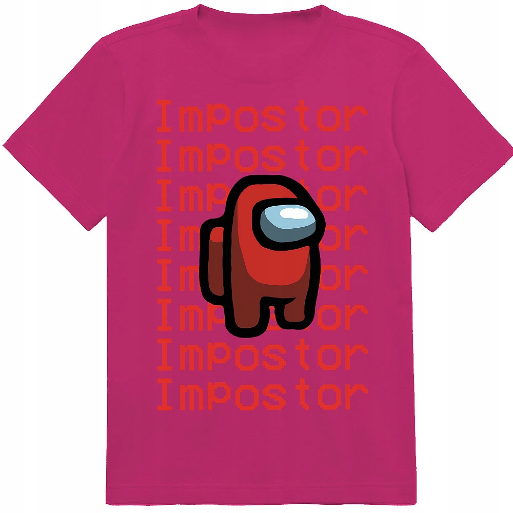T-SHIRT KOSZULKA AMONG US IMPOSTOR 128 JAKOŚĆ
