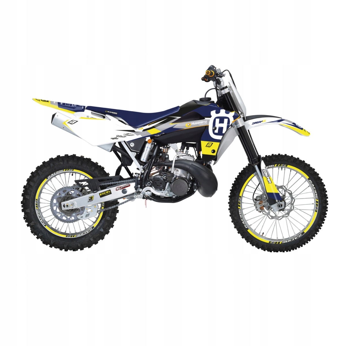 Sada Nálepiek (oklein) Husqvarna Cr 125 06-08, Wr 250/300 06-13 Dream 5