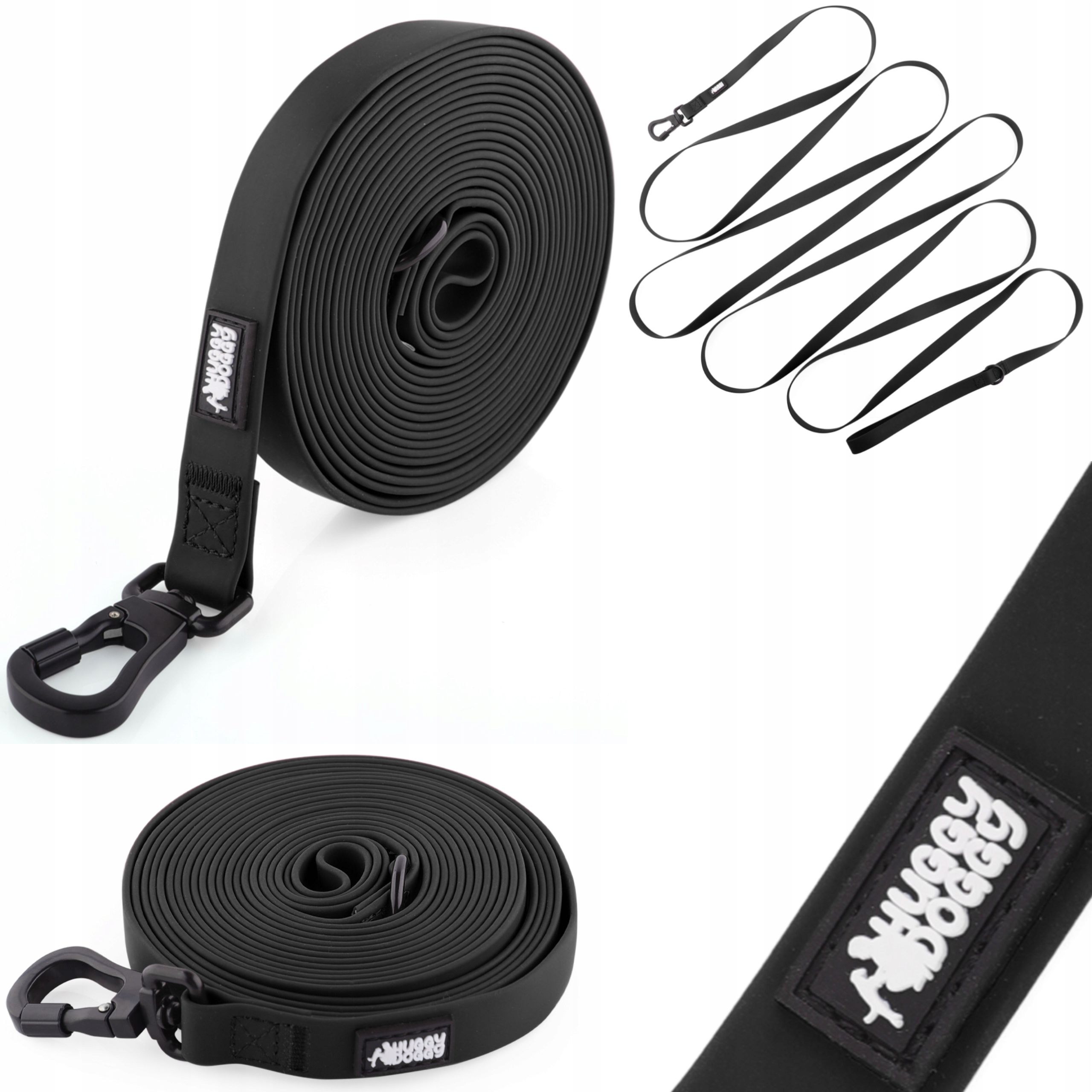 Vodítko 10 m pro psa, voděodolné, Pvc Huggy Doggy, dlouhá šňůra XL
