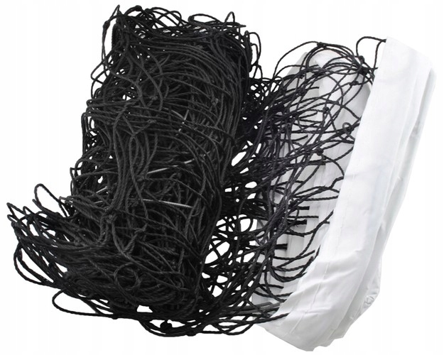 Siatka do Siatkówki Plażowej na Słupki Gry w Siatkówkę Piłka Siatkowa 9,5x1 Wysokość siatki 1 m