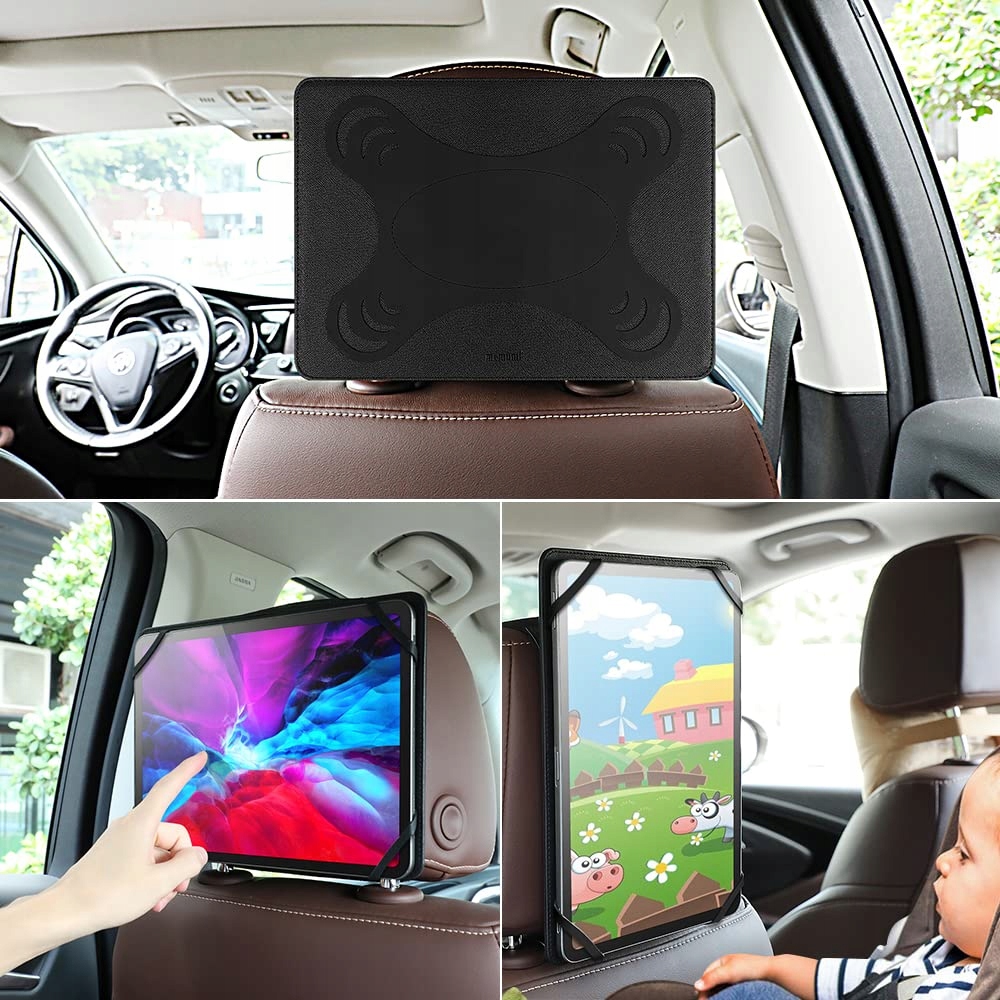 MEMUMI Uchwyt Samochodowy Na Tablet iPad Samsung Galaxy 7-11 Cal — miniatura 4