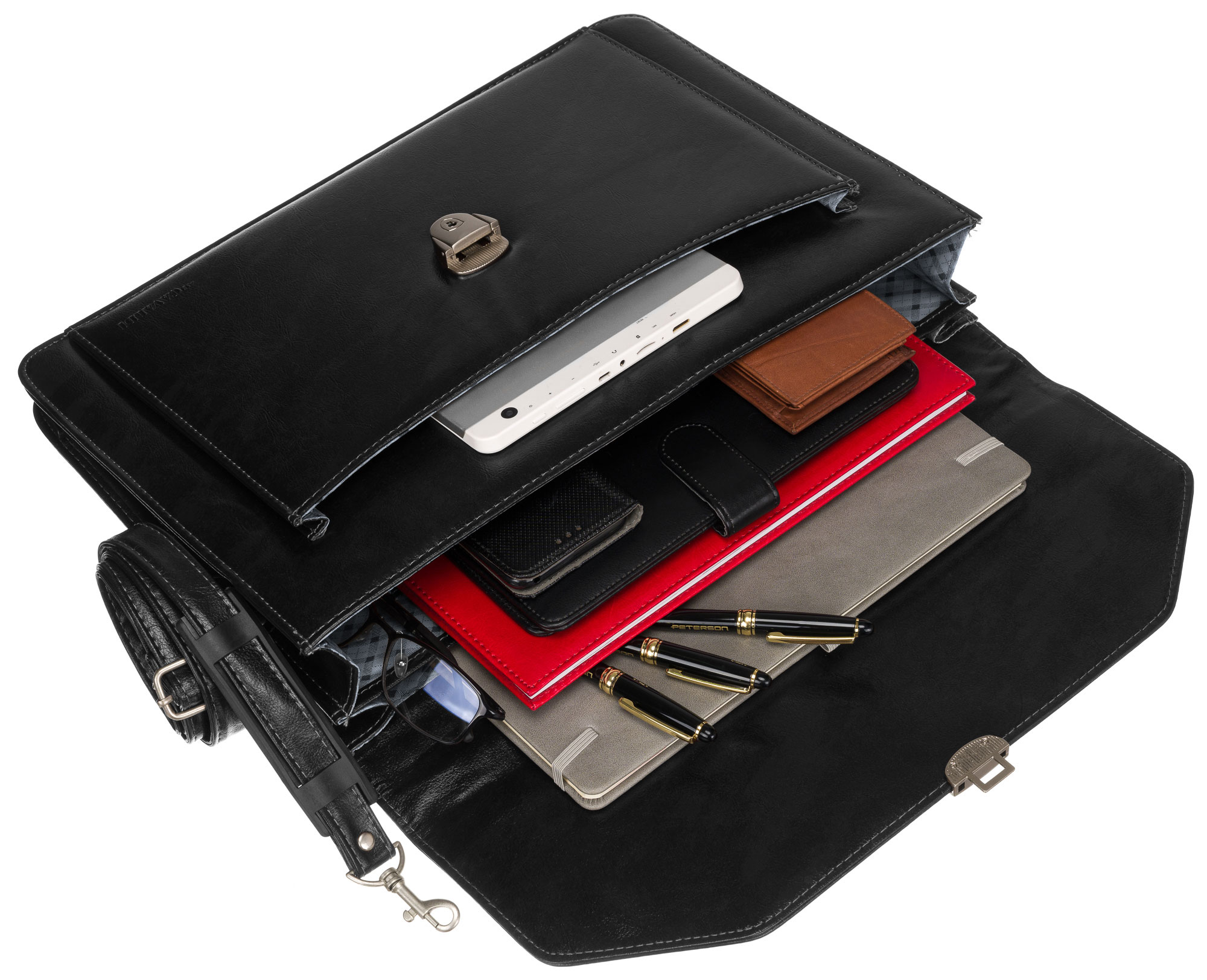 Cavaldi torba męska teczka na ramię A4 aktówka Kolekcja B