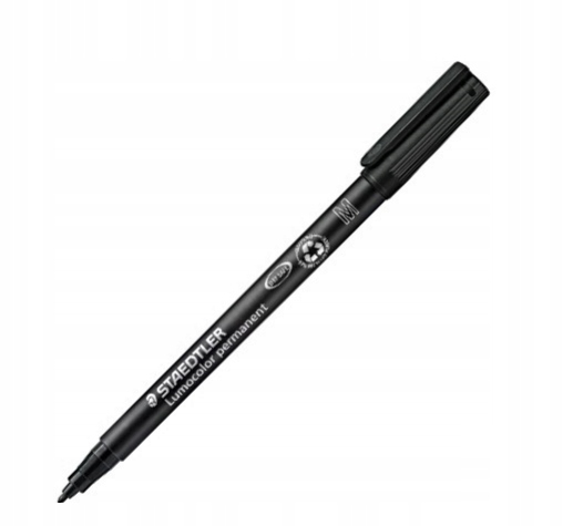 MARKER FOLIOPIS LUMOCOLOR M CZARNY A'10 2221