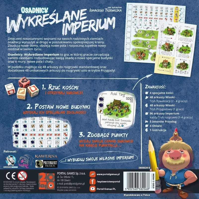 Osadnicy: Wykreślane Imperium Typ Podstawa