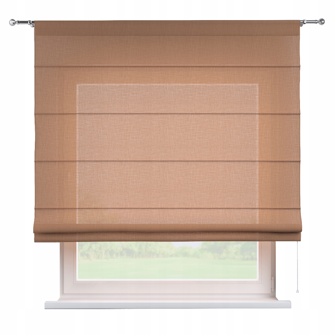 Hotová římská roleta Torino 110 x 150 cm oranžová