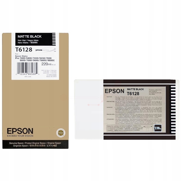 Atrament Epson C13T61280N čierny (black)