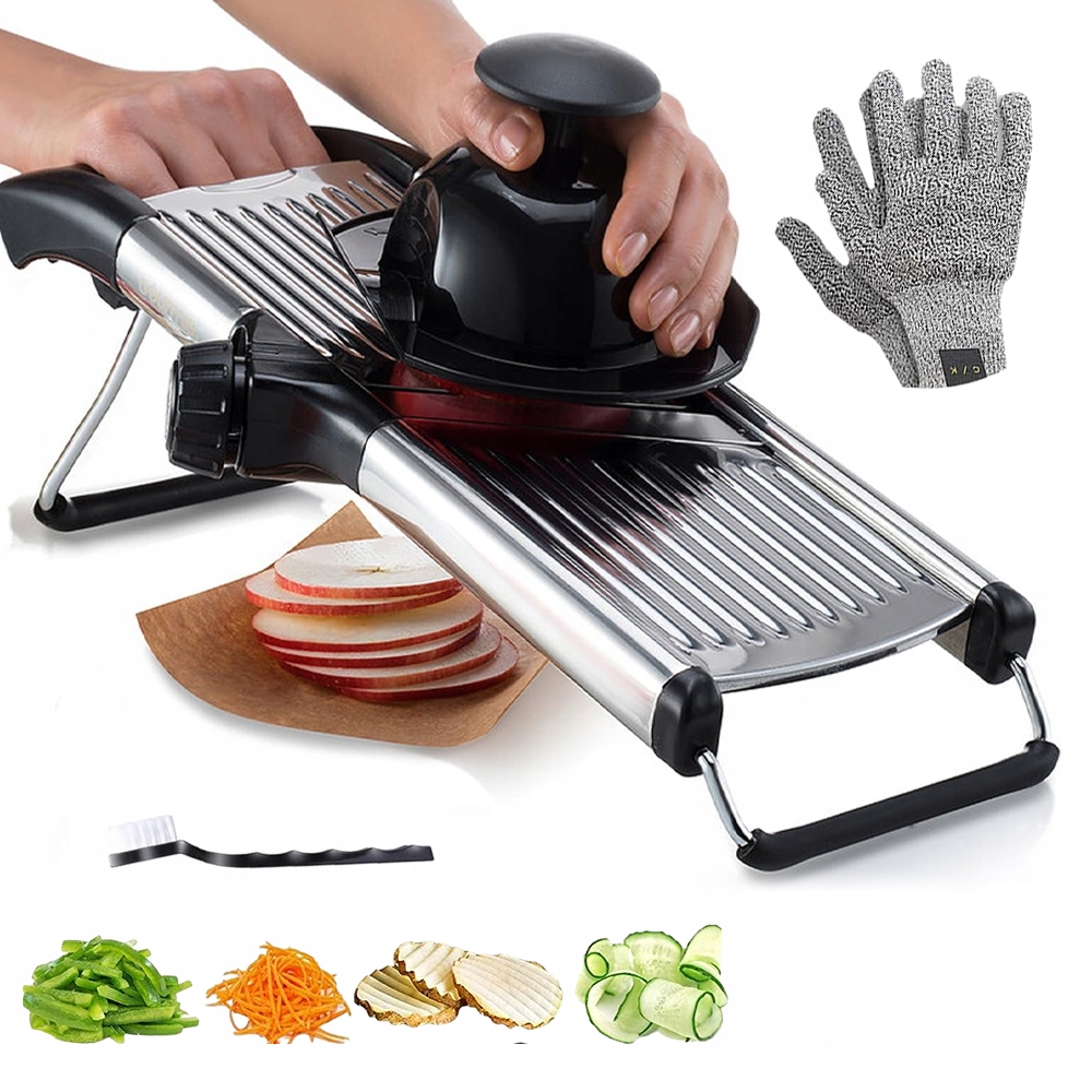 Bramborový Kráječ S Ochrannou Rukavicí