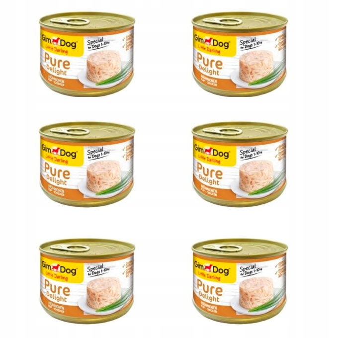 Levně Gimdog krmivo mokré kuře 0,15 kg