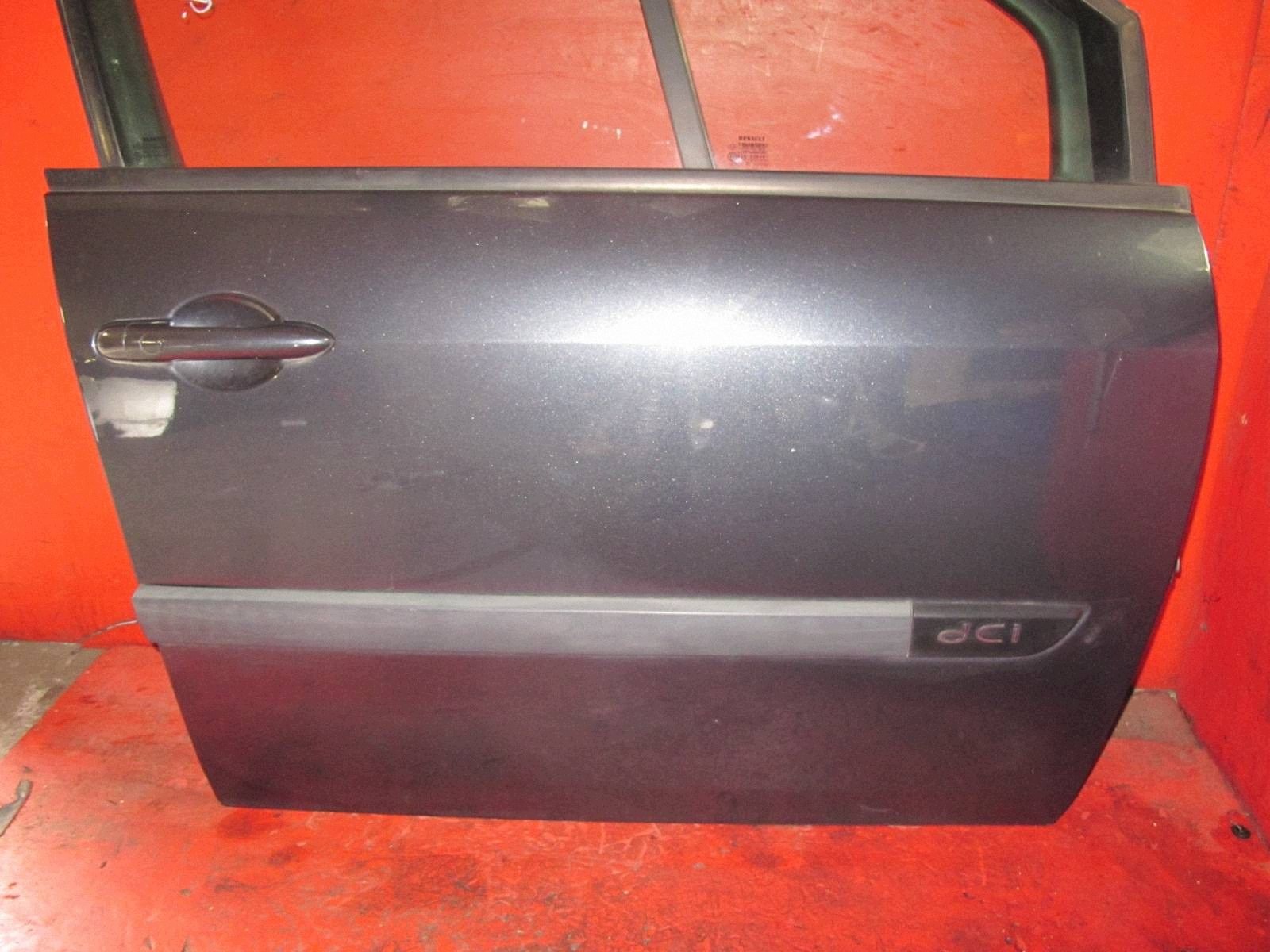 RENAULT SCENIC II 2 tür rechts vorne vorne grau TEB66