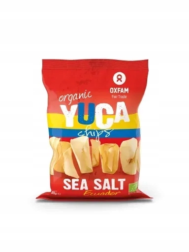 Levně 5 x Chipsy z Manioku S mořskou solí Bio 60 g Oxfam