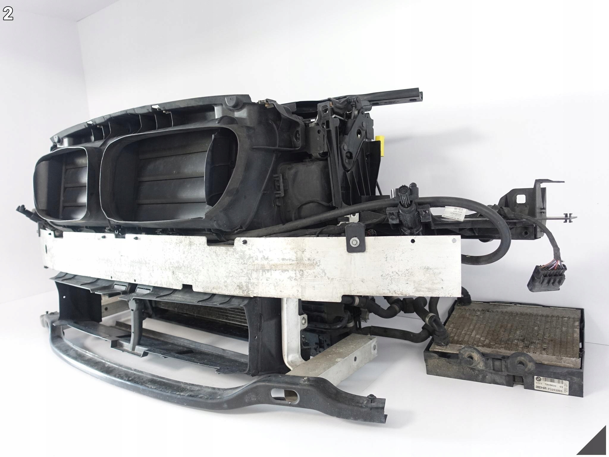 BMW F10 F11 M550D WENTYLATOR CHŁODNICE WODA KLIMA PAS WZMOCNIENIE 850W Producent części BMW OE