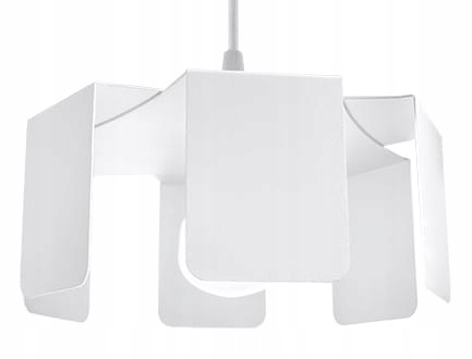 Sollux Lighting Závesná lampa luster Tulip biela