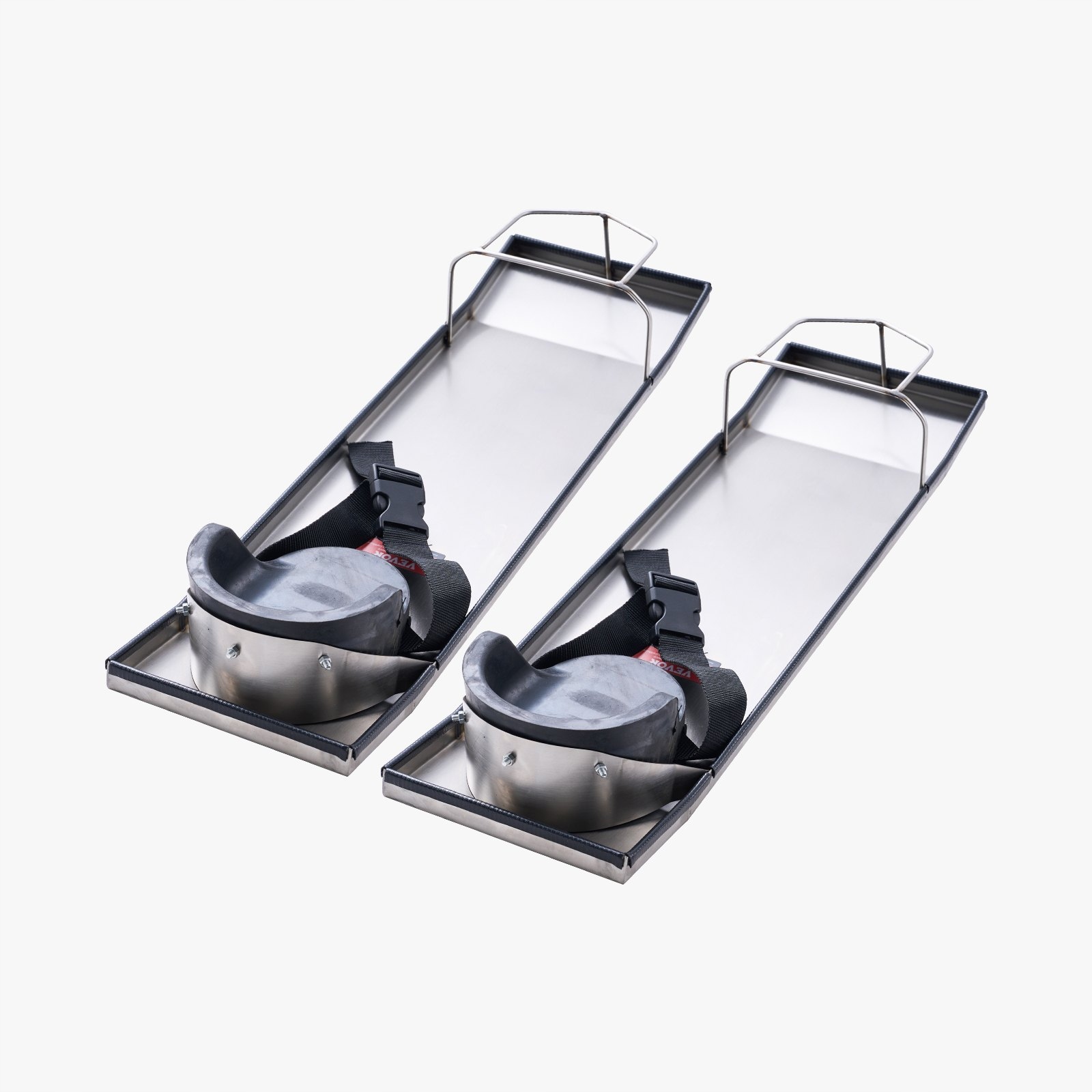 Ocelové desky pro Betonu s kolenními chrániči a upevňovacími pásky 750 x 200 mm