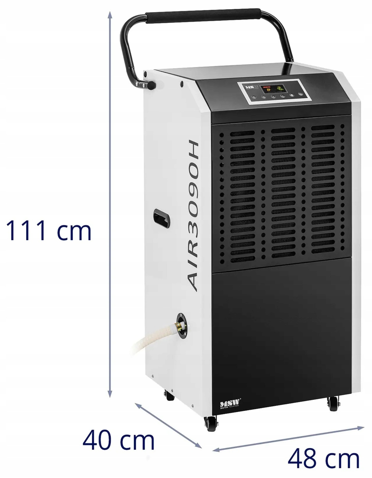 Osuszacz budowlany 138L/24h 1800W 111cm LED MSW MSW-DEH3120H 10062137