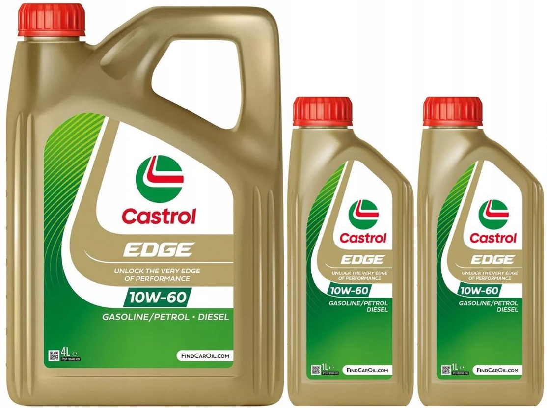 Motorový Olej Castrol Edge 10W60 A3/B4 501.01/ 505.00 6 L