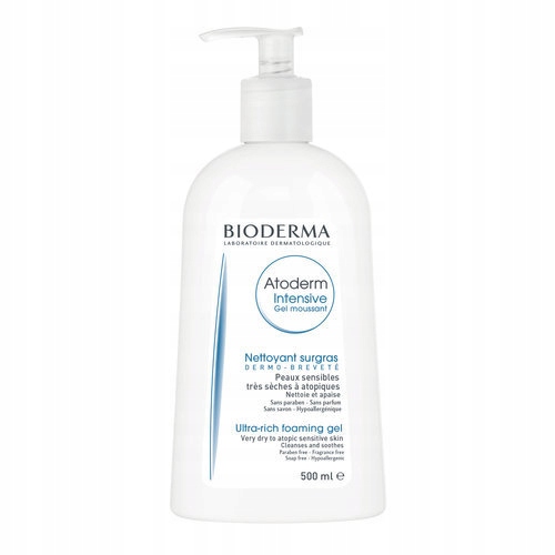

Bioderma Atoderm Intensive, żel oczyszczający500ml