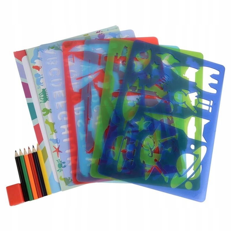 

Szablony pojazdy duży zestaw