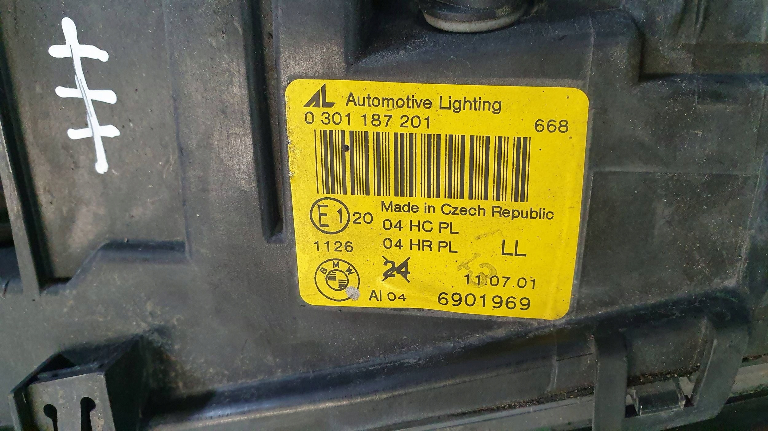 light front left 6901969 BMW 3 E46 COMPACT 00