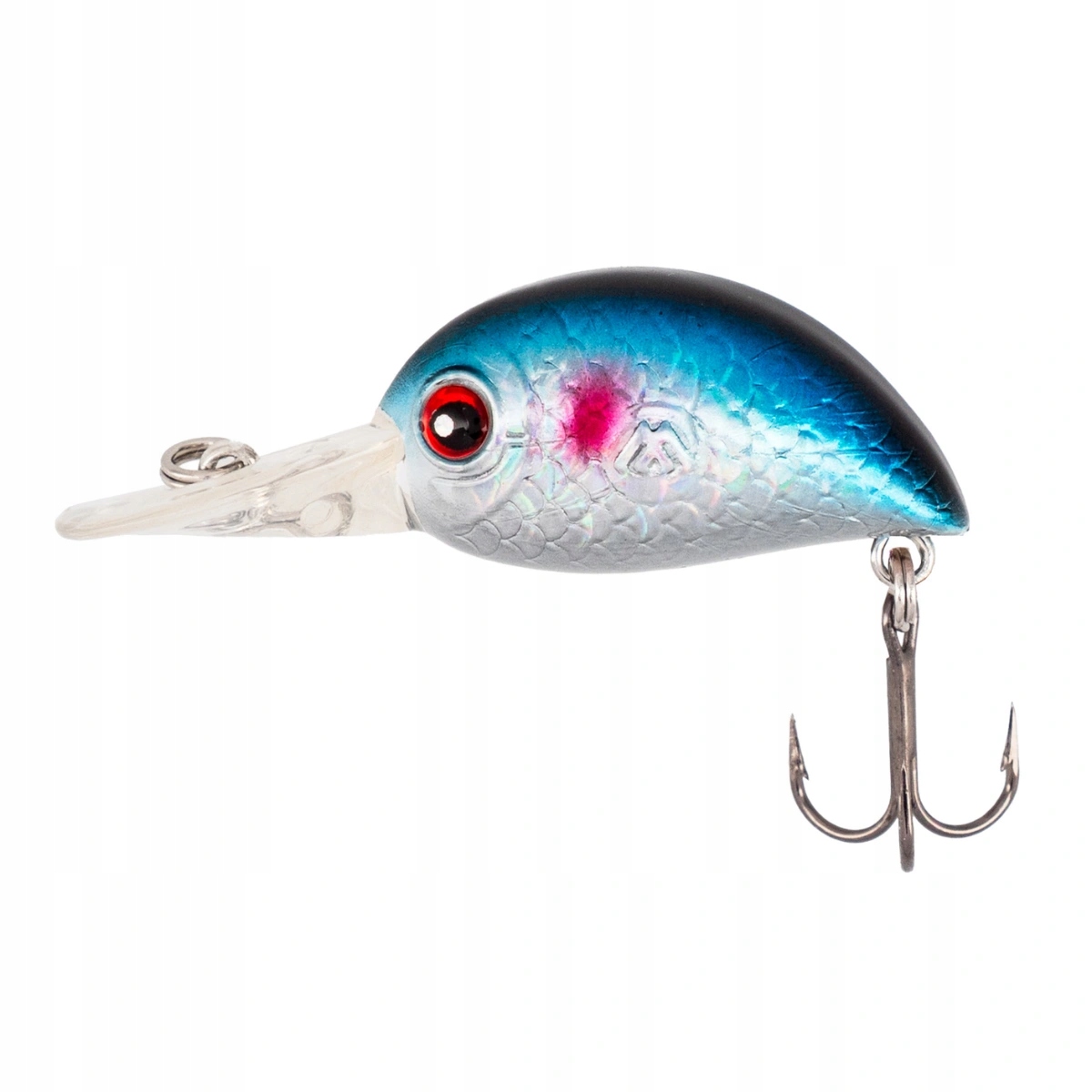 Wobler Mikado Shimmy Dr 3cm 3,3g Pływający Blue Roach