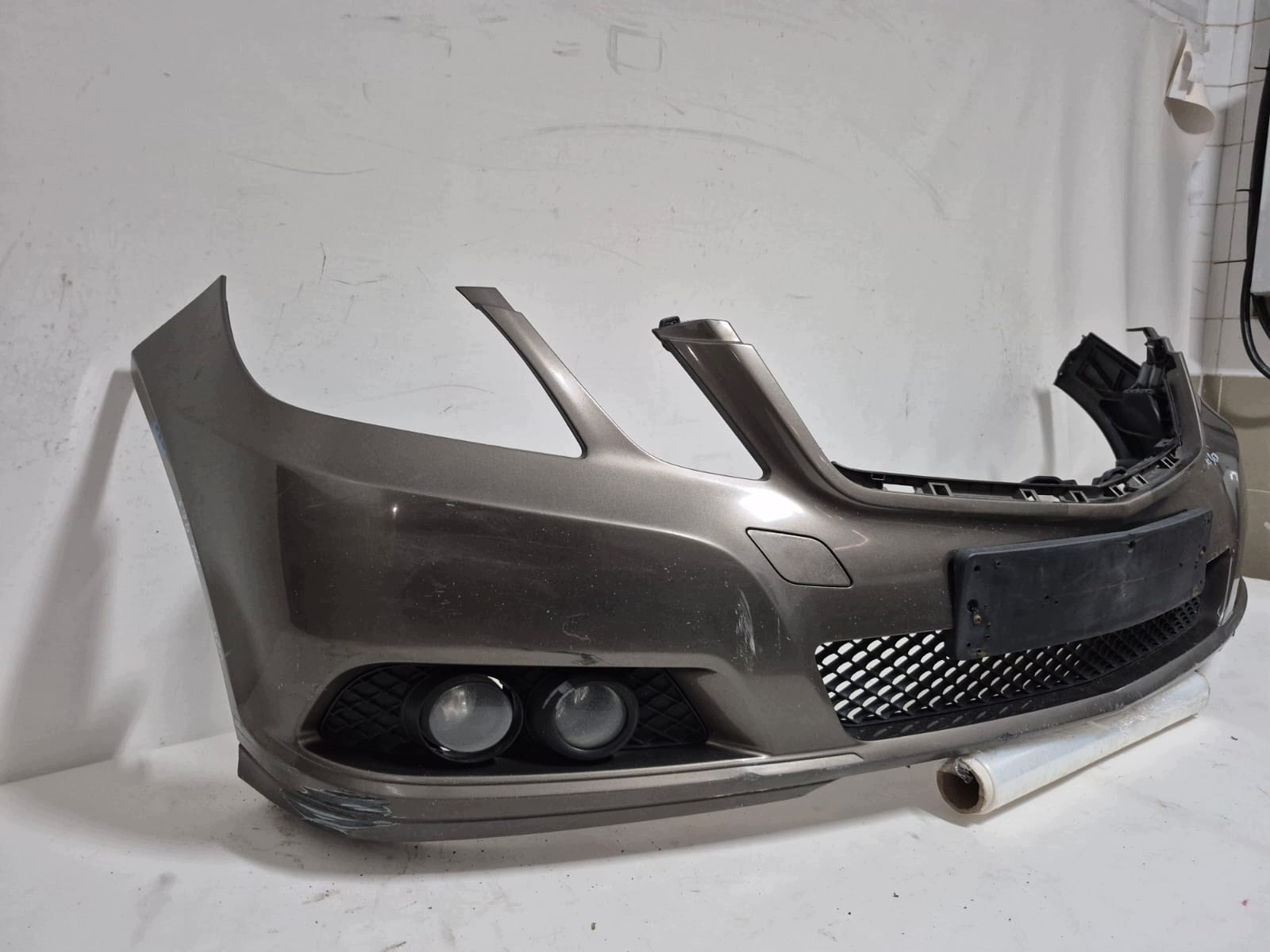 MERCEDES E KLASA W212 09- bumper front front without DZIUR LAK.963