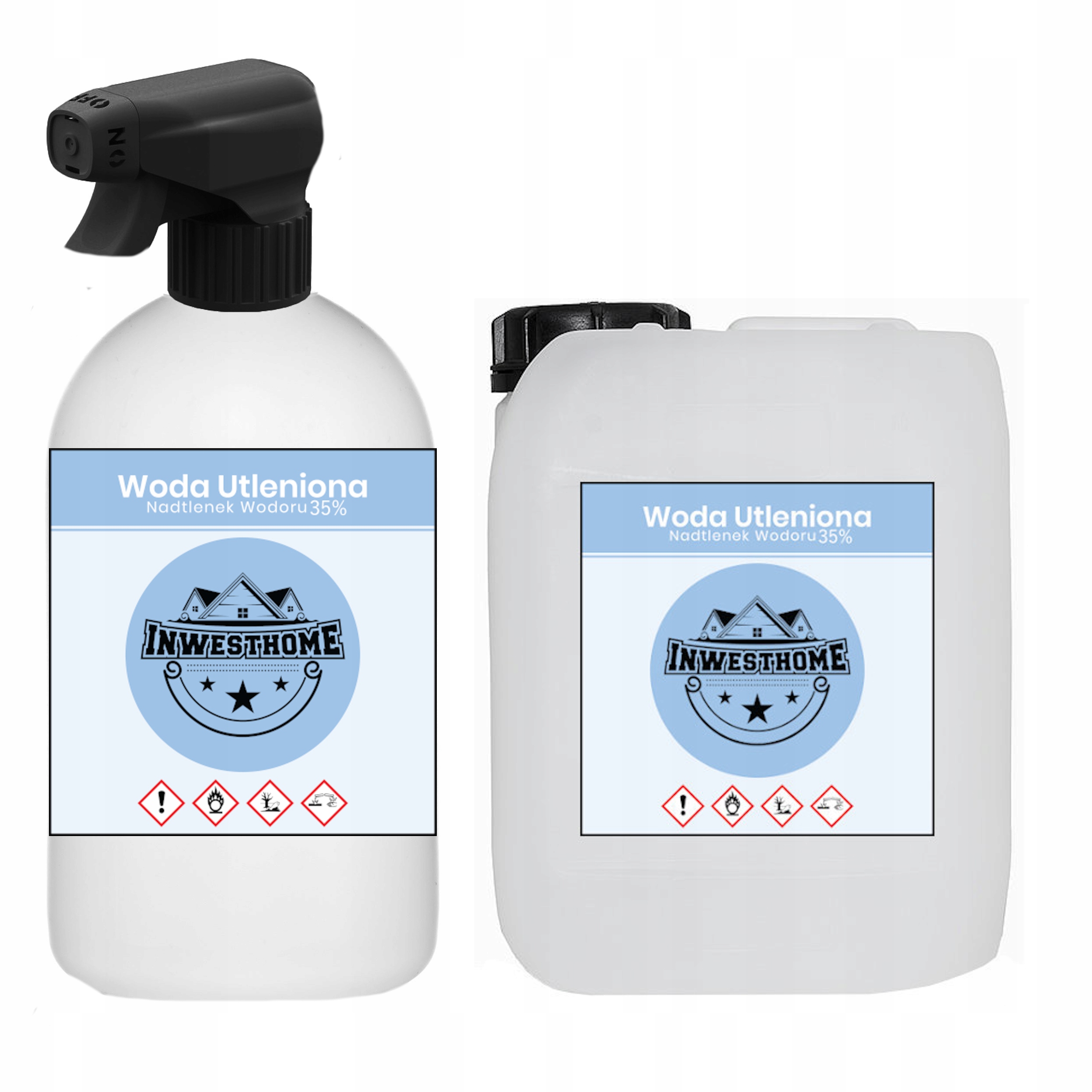 Odczynnik chemiczny nadtlenek wodoru 35% 10 l (5906086082389