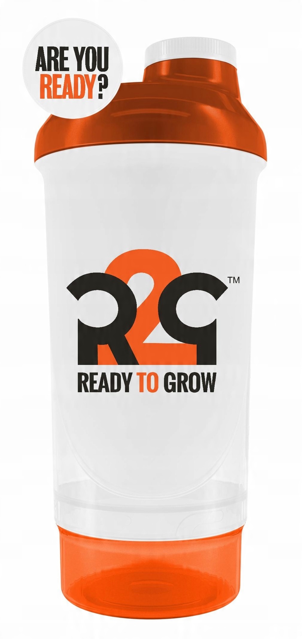 

R2G Shaker 500ml +150ml mały rozmiar z pojemnikiem