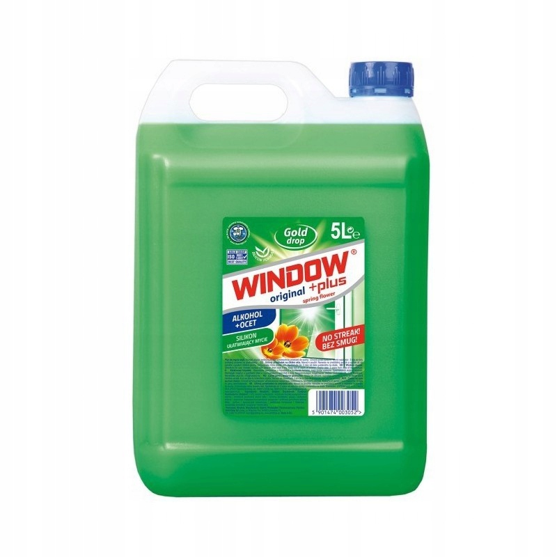 

Window Plus Płyn Do Mycia Szyb I Luster 5L