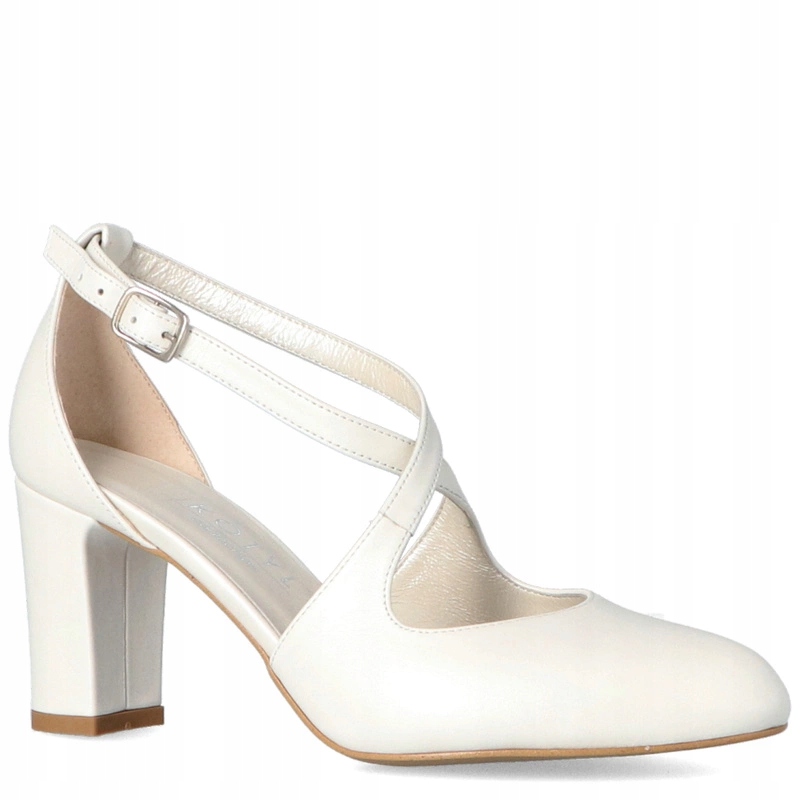 Taneční lodičky Kotyl 7080 Ecru Perlové 37