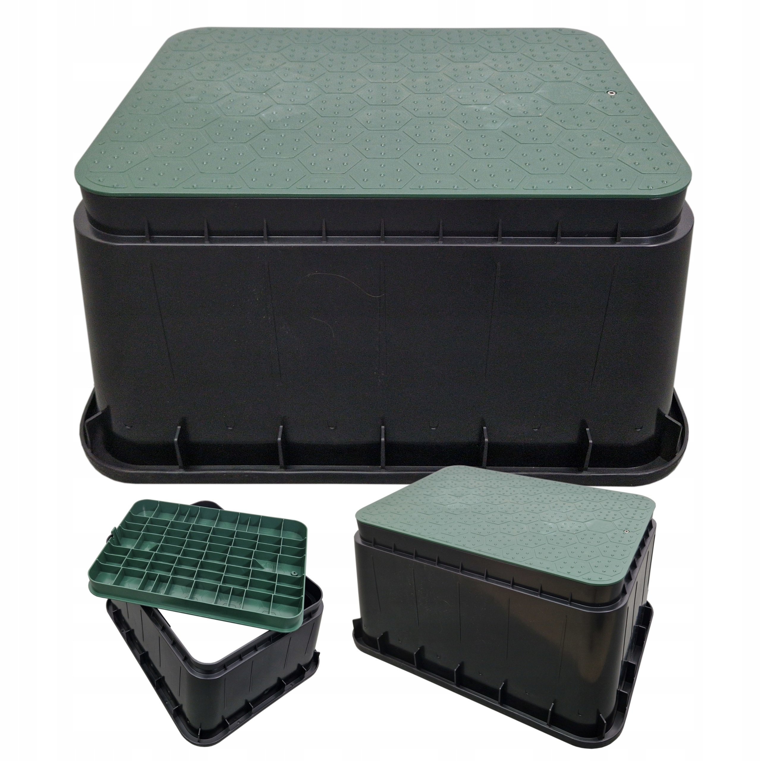 Ventilová Šachta Standard 4 elektroventilů velká Green zelená