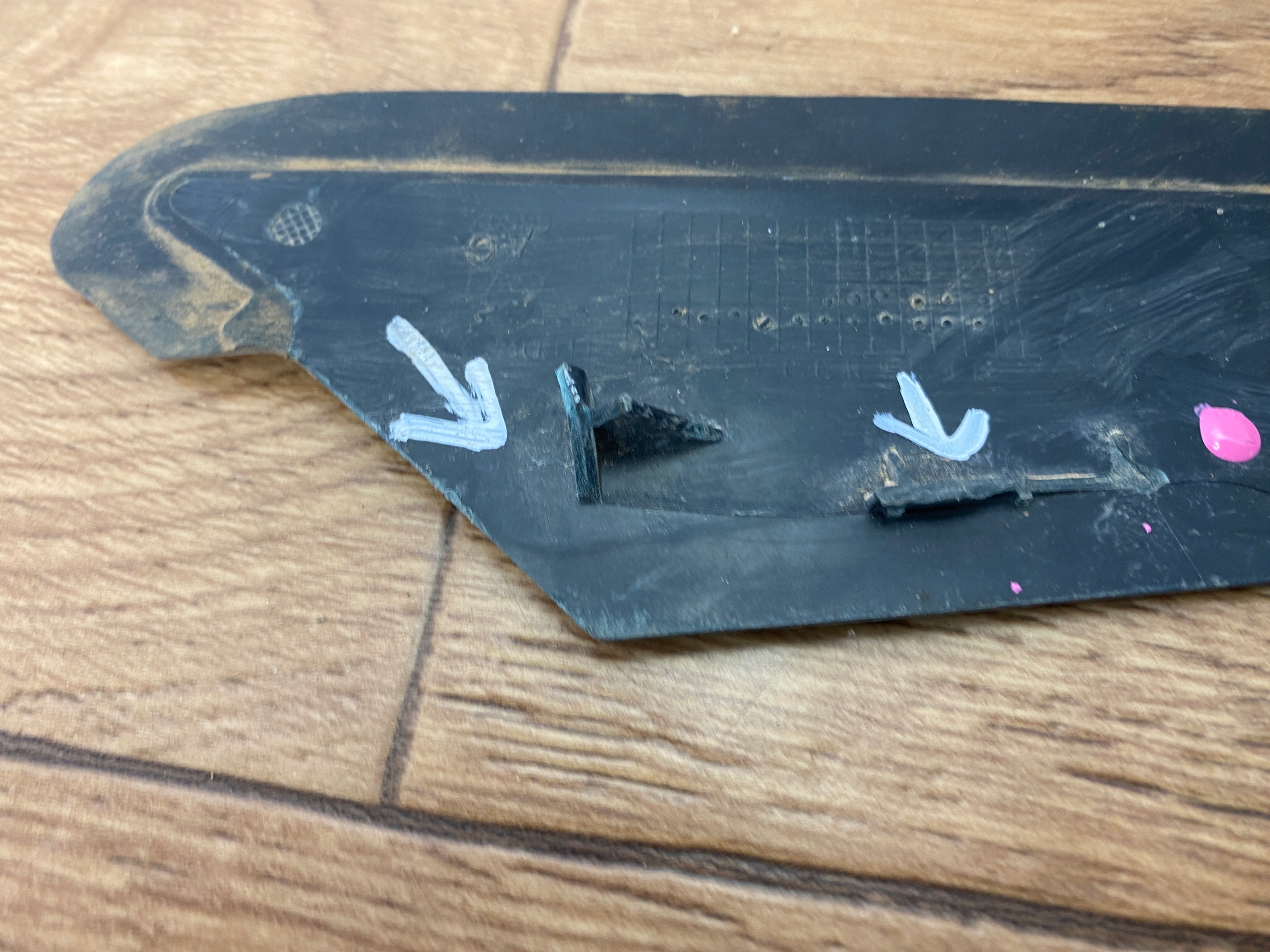 cover lights rear part left Dodge Challenger 2015+ USA