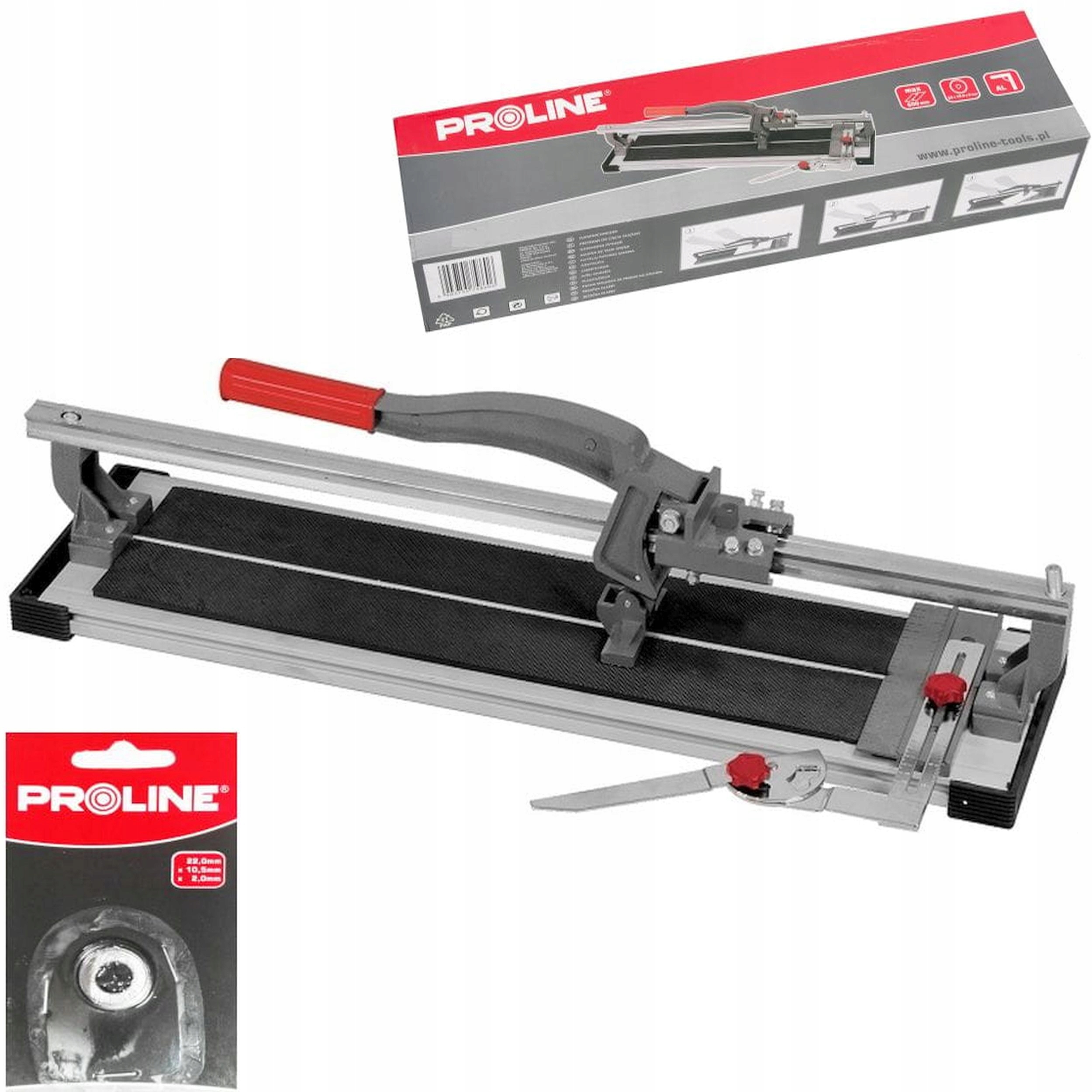 

Proline Maszynka do cięcia glazury płytek 600mm