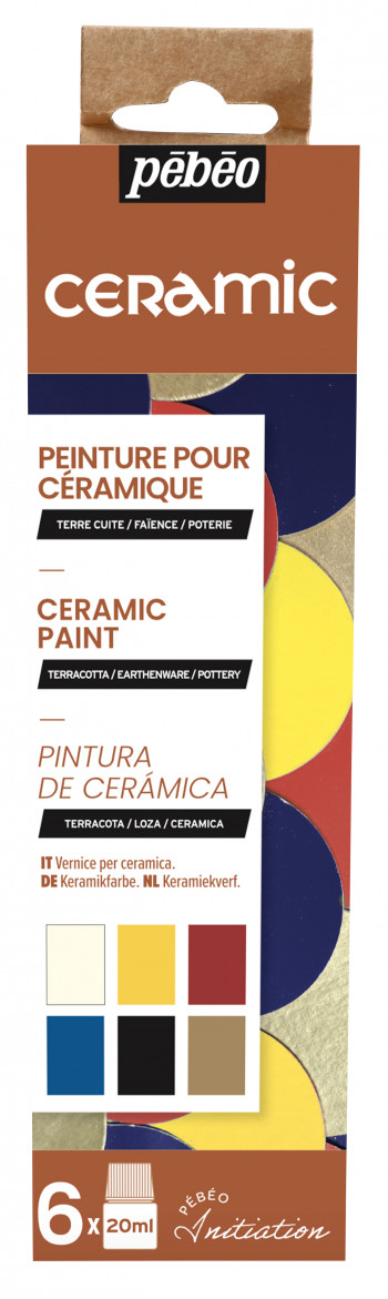 Ceramic Zestaw Farb 6X20 ML Bottles