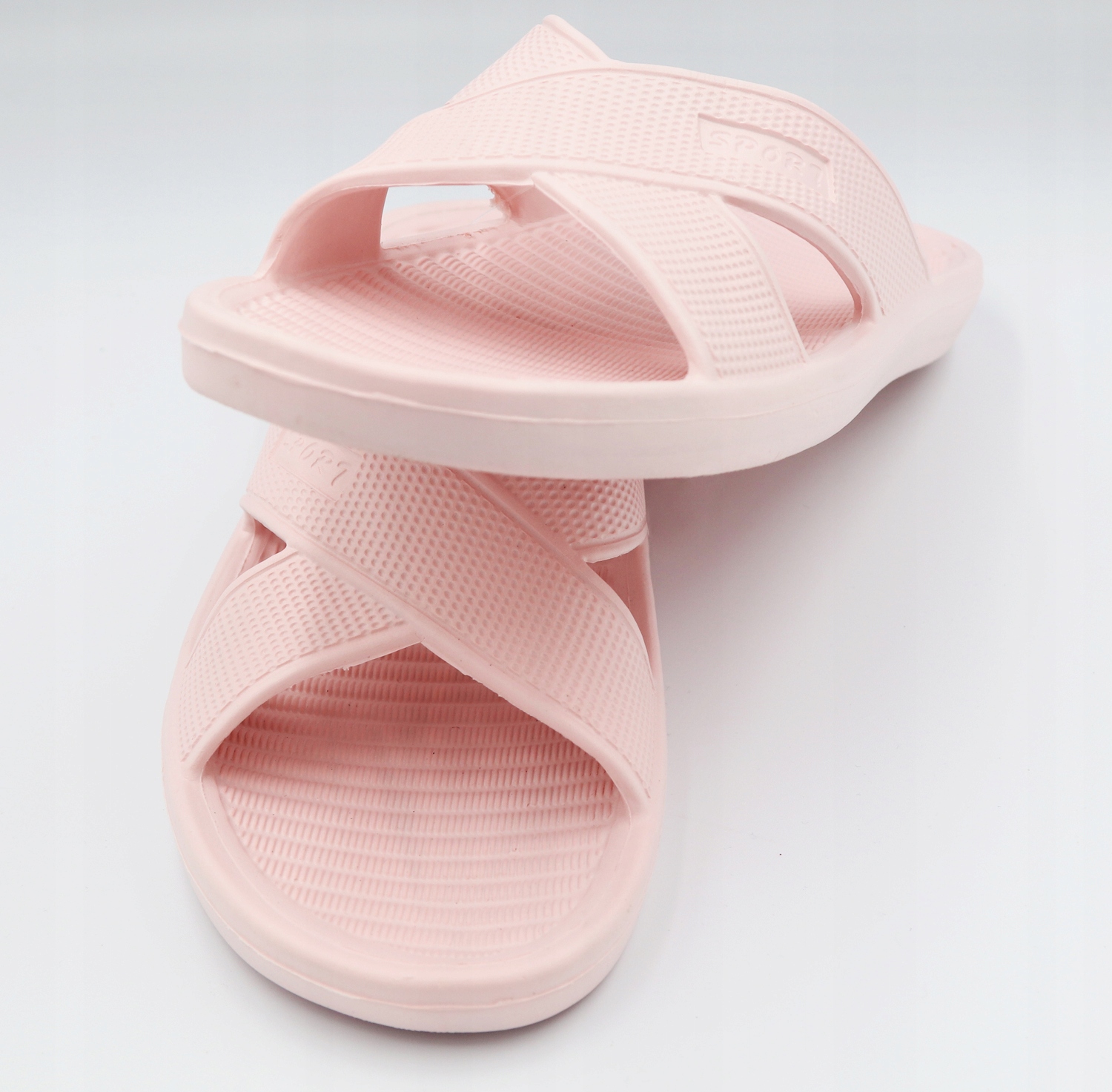 KLAPKI BASENOWE DAMSKIE NA PLAŻĘ BASEN RÓŻOWE 41 Marka inna