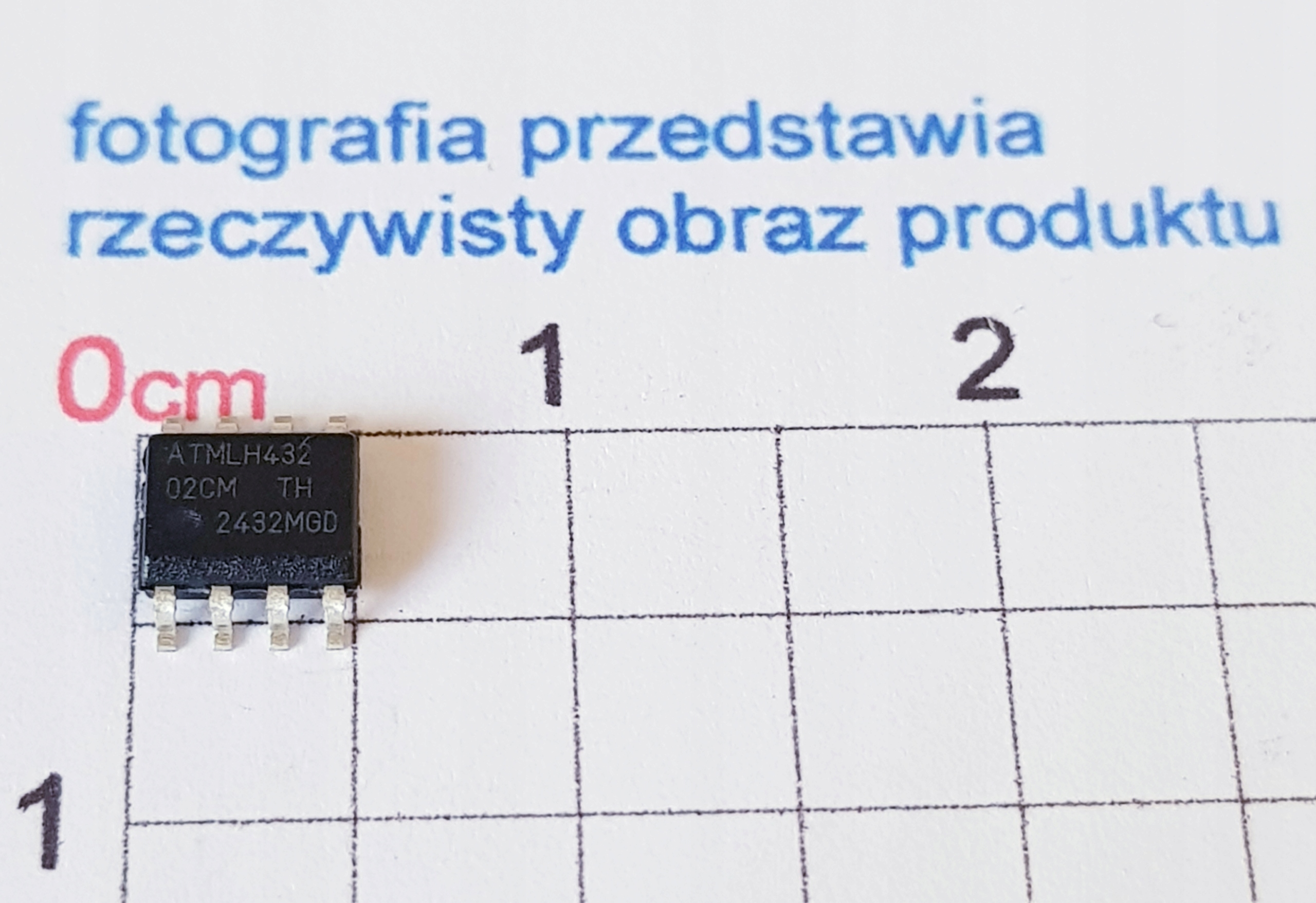 AT24C02-10SU Układ Scalony Eeprom Atmel ATMLH432 02CM Th 2432MGD