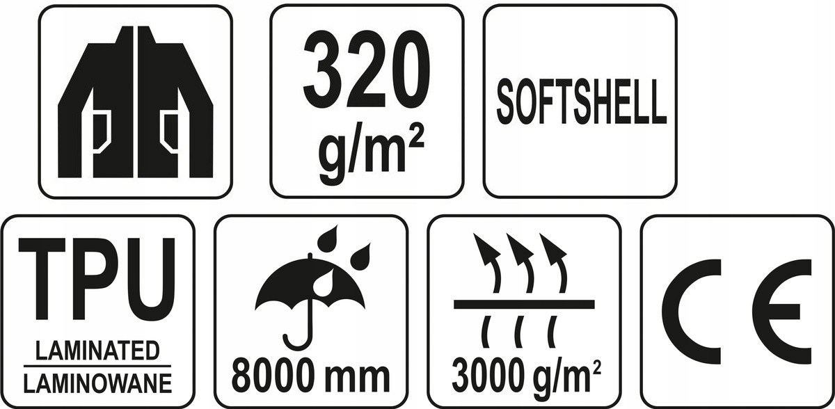KURTKA ROBOCZA SOFTSHELL WODOODPORNA rozm. S Kolor dominujący szary