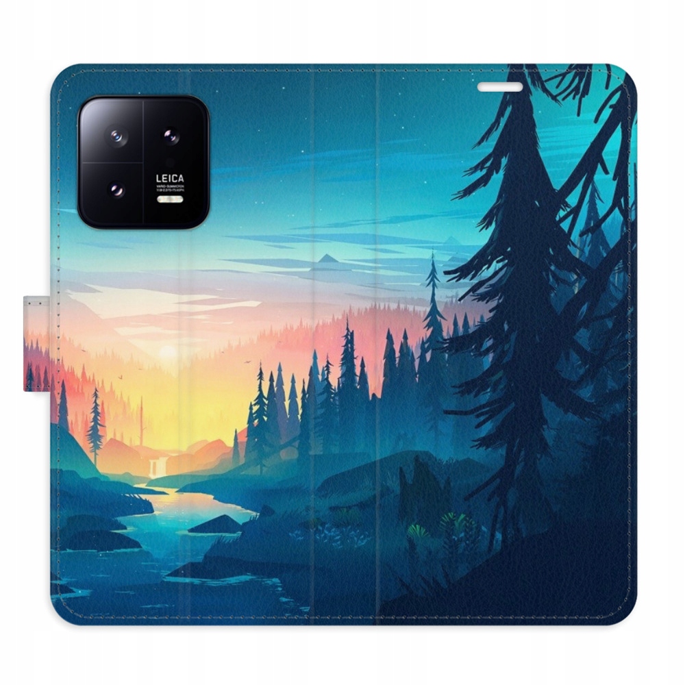 Etui z klapką iSaprio Magical Landscape do Xiaomi 13