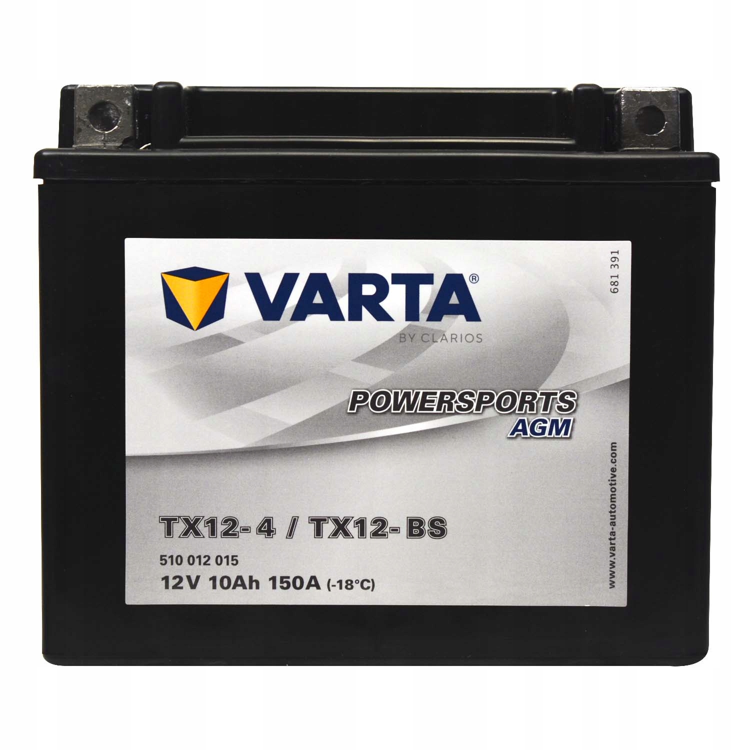 Varta YTX12-BS TX12-BS 10Ah 150 L+ Uruchomiony!!!