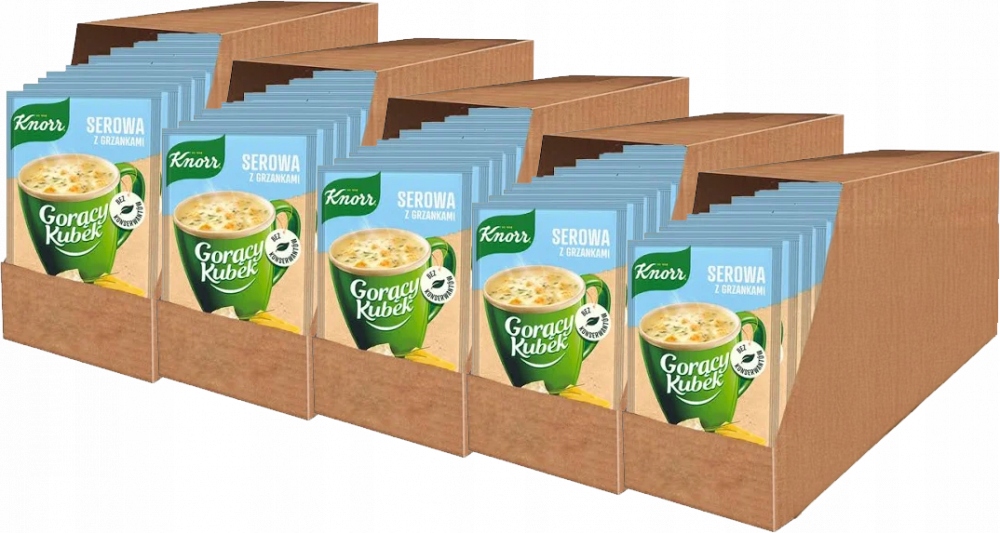 Knorr Gorący Kubek Serowa z grzankami 22 gx160