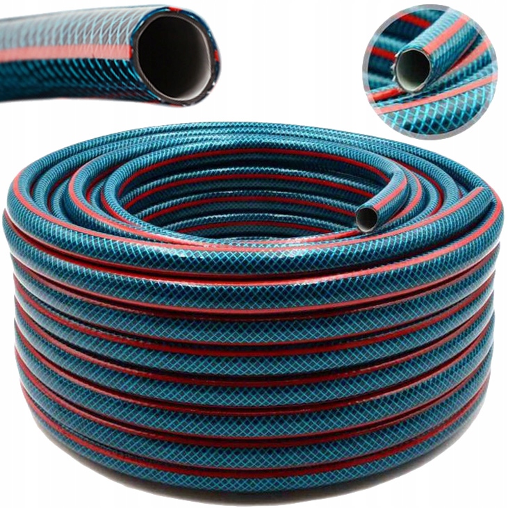 Wąż Ogrodowy Do Wody 4-WARSTWOWY 3/4" 30m